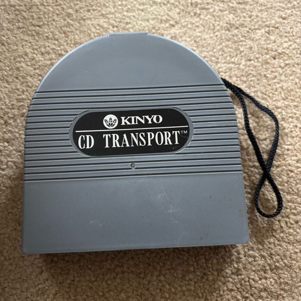 Kinyo CD Transport Vintage Case Holds 6